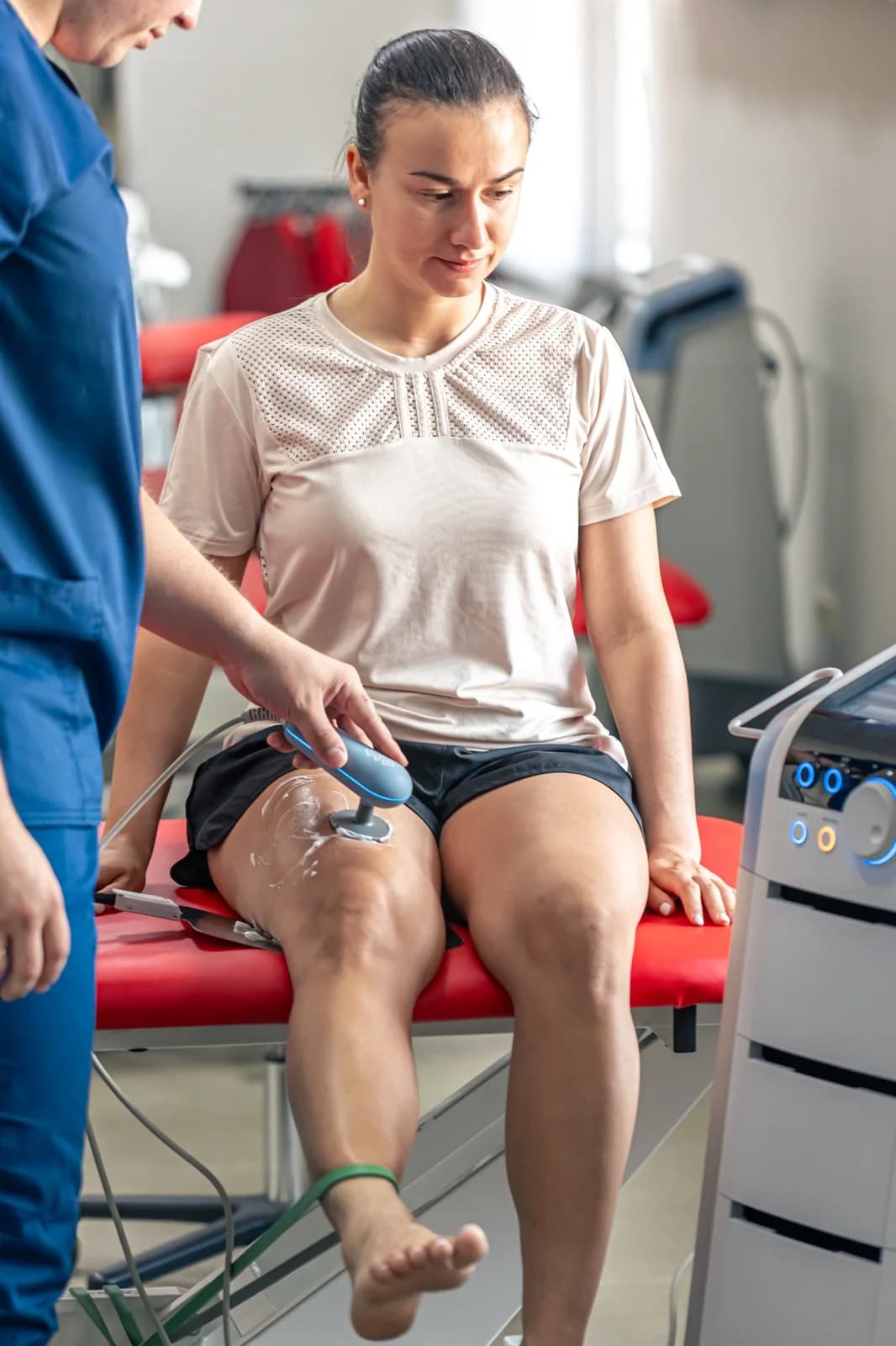 Immagine illustrativa di una terapia fisica strumentale